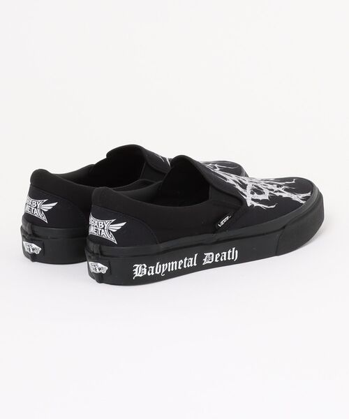 VANS ヴァンズ SLIP ON スリッポン V98CF BABYMETAL BLACK/WHITE 
