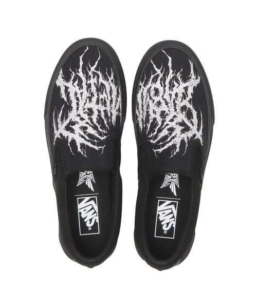 VANS ヴァンズ SLIP ON スリッポン V98CF BABYMETAL BLACK/WHITE