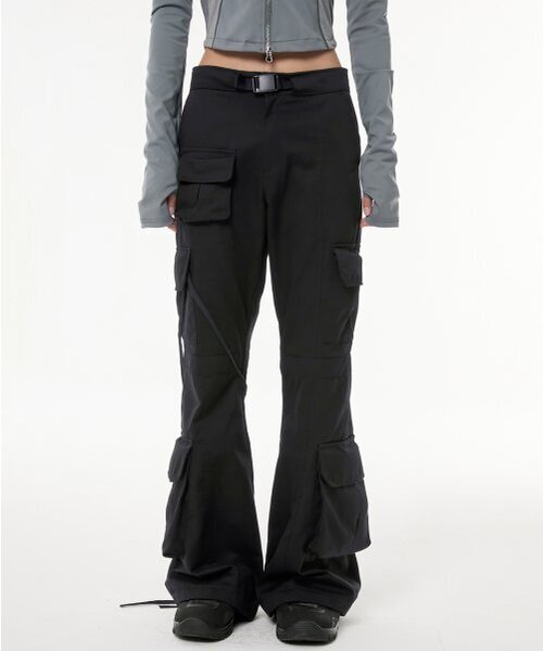 セール】5.cargo Flare Pants (FL-234_Black)（その他パンツ