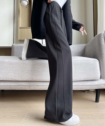 ウエスト紐　裏ボアスウェットパンツ