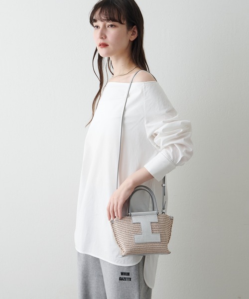 IACUCCI（イアクッチ）の「ソルベット XS PAGLIA/LAMINATO（トートバッグ・レディース・シルバー・FREE）」の6枚目の写真