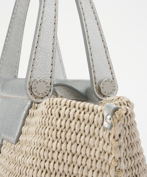 IACUCCI（イアクッチ）の「ソルベット XS PAGLIA/LAMINATO（トートバッグ・レディース・シルバー・FREE）」の13枚目の写真