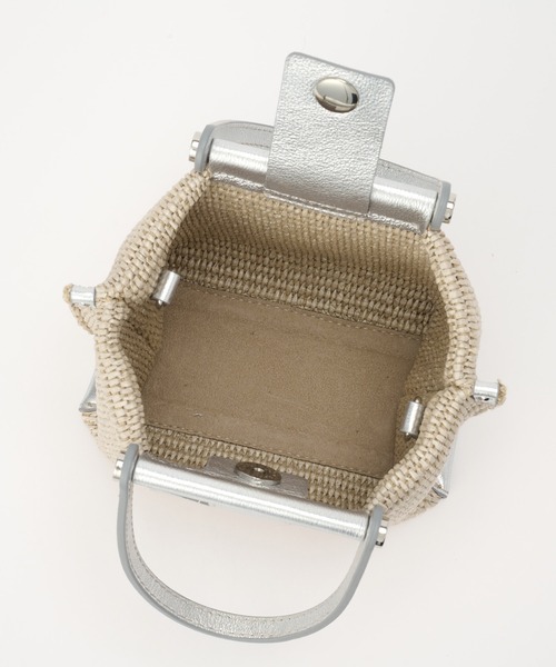 IACUCCI（イアクッチ）の「ソルベット XS PAGLIA/LAMINATO（トートバッグ・レディース・シルバー・FREE）」の17枚目の写真