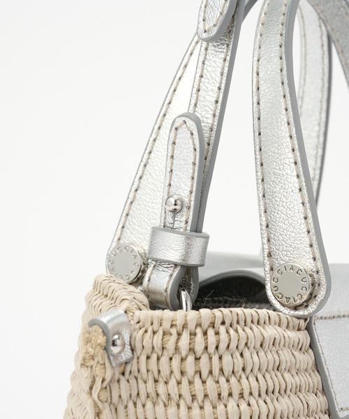 IACUCCI（イアクッチ）の「ソルベット XS PAGLIA/LAMINATO（トートバッグ・レディース・シルバー・FREE）」の20枚目の写真