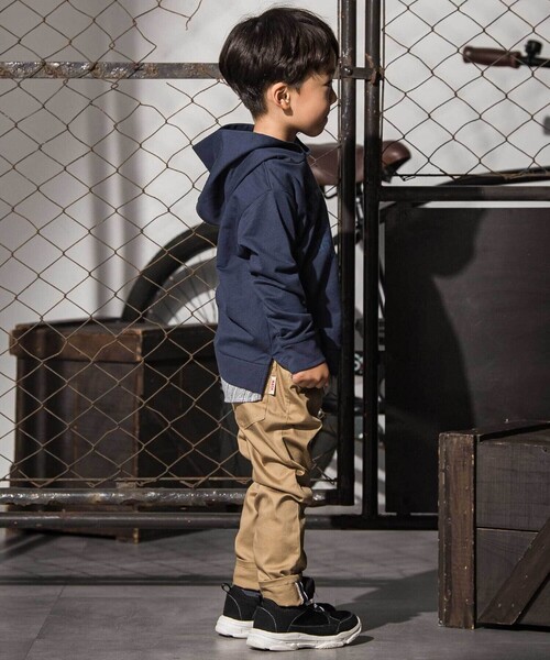 WASK（ワスク）の「ハイパーストレッチスソパイピングスキニーパンツ（その他パンツ・キッズ・ネイビー/ベージュ・140cm/160cm/150cm/130cm）」の6枚目の写真