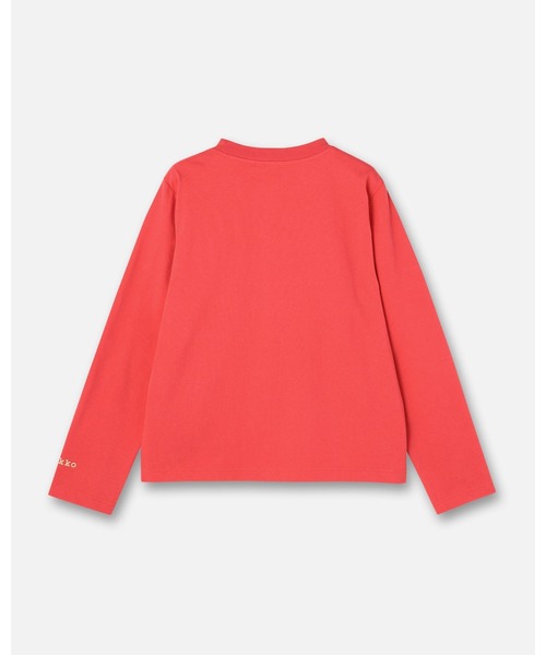marimekko(マリメッコ)の「【kioski】 Elve Musta Tamma / shirt(Tシャツ/カットソー・レディース・レッド・X-SMALL/SMALL/MEDIUM/LARGE)」の6枚目の写真