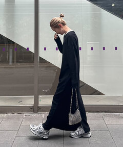 VELOUR ELEGANT ROMPERS（パンツドレス）｜Ameri（アメリ）の