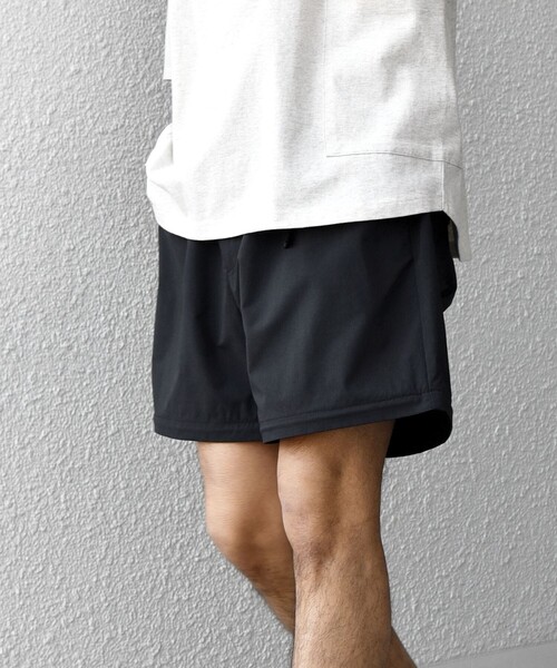SHIPS any(シップス エニィ)の「SHIPS any:〈撥水加工〉タスラン SOLOTEX(R) 2WAY トラック パンツ(セットアップ対応)◇(カーゴパンツ・メンズ・ライトグレー/ブラック・MEDIUM/LARGE/X-LARGE)」の11枚目の写真