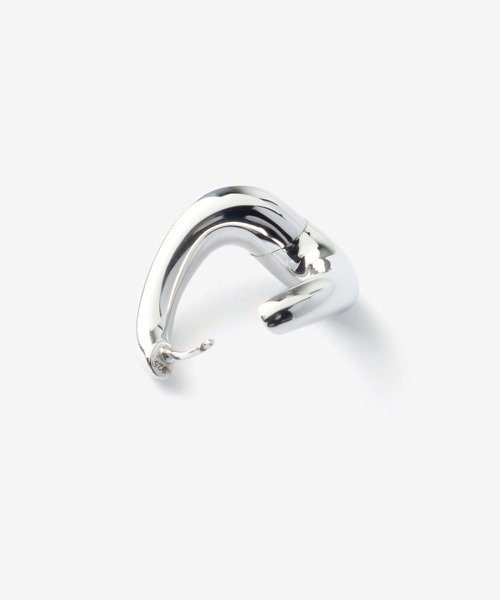 TOM WOOD(トムウッド)の「TOM WOOD Twist Hoops トムウッド ツイストフープ ピアス(ピアス(両耳用)・レディース・シルバー・FREE)」の3枚目の写真