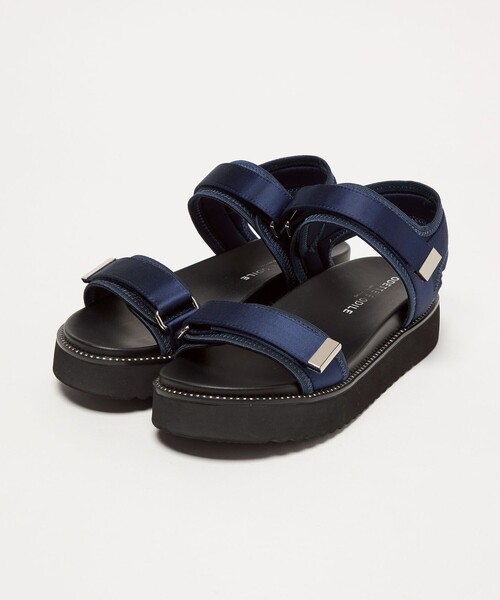 ODETTE E ODILE（オデットエオディール）の「【WEB限定】アジャストベルト サンダル25■（サンダル・レディース・ブラック/ネイビー/ダークブラウン・37/36/35/34）」の4枚目の写真