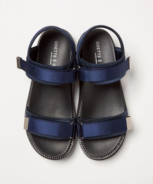 ODETTE E ODILE（オデットエオディール）の「【WEB限定】アジャストベルト サンダル25■（サンダル・レディース・ブラック/ネイビー/ダークブラウン・37/36/35/34）」の5枚目の写真
