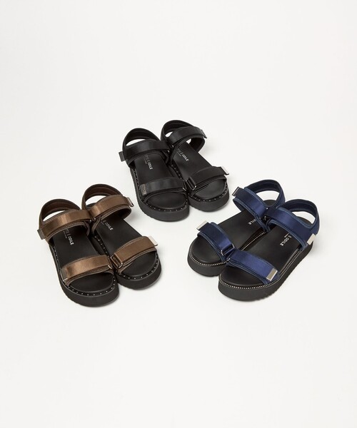 ODETTE E ODILE（オデットエオディール）の「【WEB限定】アジャストベルト サンダル25■（サンダル・レディース・ブラック/ネイビー/ダークブラウン・37/36/35/34）」の18枚目の写真