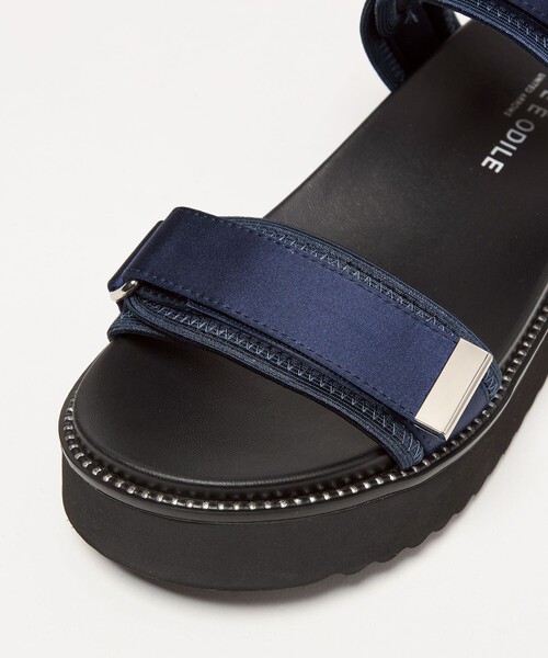 ODETTE E ODILE（オデットエオディール）の「【WEB限定】アジャストベルト サンダル25■（サンダル・レディース・ブラック/ネイビー/ダークブラウン・37/36/35/34）」の19枚目の写真
