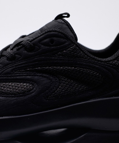 DISTORTION(ディストーション)の「ディストーション ミスフィット DISTORTION MISFIT 7cm メンズ 厚底 スニーカー DIS25F0003(スニーカー・メンズ・Black/Silver・41/42/43/40)」の14枚目の写真