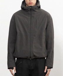 BEGIN202（ビギン202）の「ストラクチャーフードパーカー [ヴィンテージチャコール]（その他アウター）」