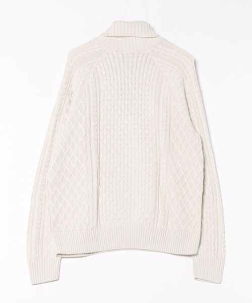 NIKE(ナイキ)の「NIKE NL L/S CABLE KNIT TURTLEN(ニット/セーター・メンズ・ライトグレー・X-LARGE)」の2枚目の写真