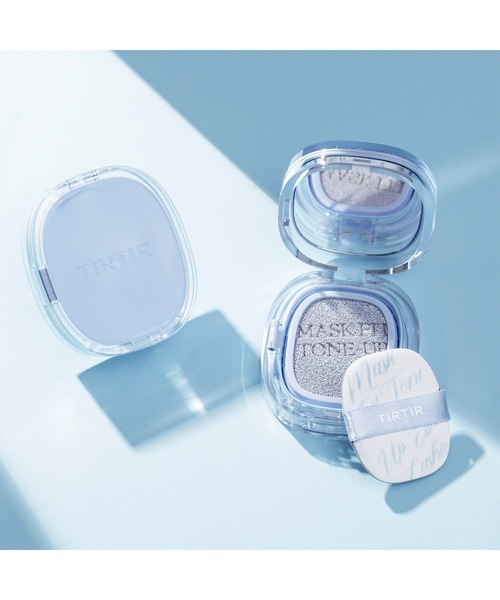 TIRTIR(ティルティル)の「MASK FIT TONE UP ESSENCE BLUE CUSHION(化粧下地・メンズ・ライトブルー・FREE)」の11枚目の写真