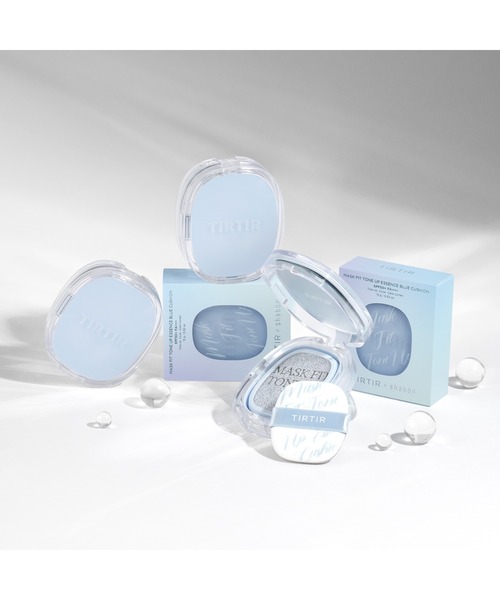 TIRTIR(ティルティル)の「MASK FIT TONE UP ESSENCE BLUE CUSHION(化粧下地・メンズ・ライトブルー・FREE)」の12枚目の写真