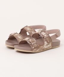 JILL STUART（ジルスチュアート）の「ダブルバックルフットベッドサンダル（サンダル）」