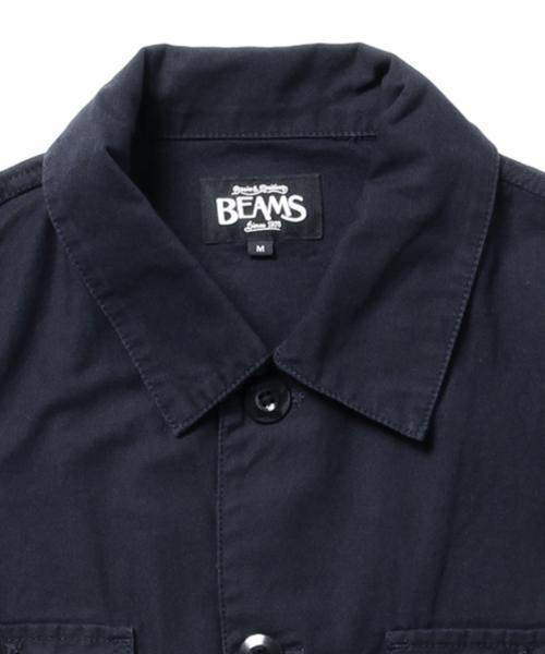 BEAMS(ビームス)の「<WEB限定>BEAMS / NEW STANDARD ショートCPOジャケット(ミリタリージャケット・メンズ・オリーブ/ネイビー・MEDIUM/LARGE/SMALL/X-LARGE)」の13枚目の写真