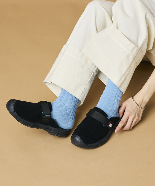 FREAK'S STORE(フリークスストア)の「限定展開 FREAK'S STORE OUTDOORS/フリークスアウトドアーズ レザレットSW トゥキャップ スリッポン サンダル(サンダル・メンズ・ベージュ/ブラック・23.0cm/24.0cm/25.0cm/26.0cm/27.0cm/28.0cm)」の18枚目の写真
