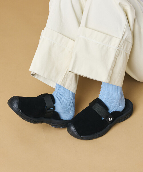 FREAK'S STORE(フリークスストア)の「限定展開 FREAK'S STORE OUTDOORS/フリークスアウトドアーズ レザレットSW トゥキャップ スリッポン サンダル(サンダル・メンズ・ベージュ/ブラック・23.0cm/24.0cm/25.0cm/26.0cm/27.0cm/28.0cm)」の19枚目の写真