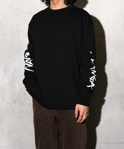 NANGA(ナンガ)の「NANGA / ナンガ ECO HYBRID SLV LOGO L/S TEE (UNISEX) エコハイブリッド スリーブ ロゴ ロングスリーブTシャツ(Tシャツ/カットソー・メンズ・ブラック/ネイビー/ホワイト・SMALL/MEDIUM/LARGE/X-LARGE)」の13枚目の写真
