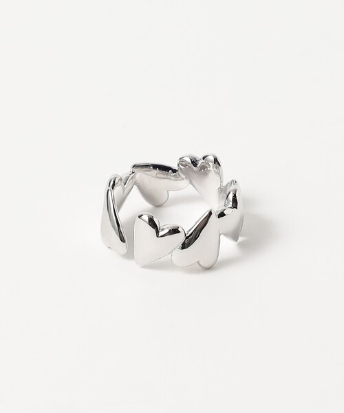 BEAMS HEART(ビームスハート)の「メニーハート リング(リング・レディース・ゴールド/シルバー・ONE SIZE)」の3枚目の写真