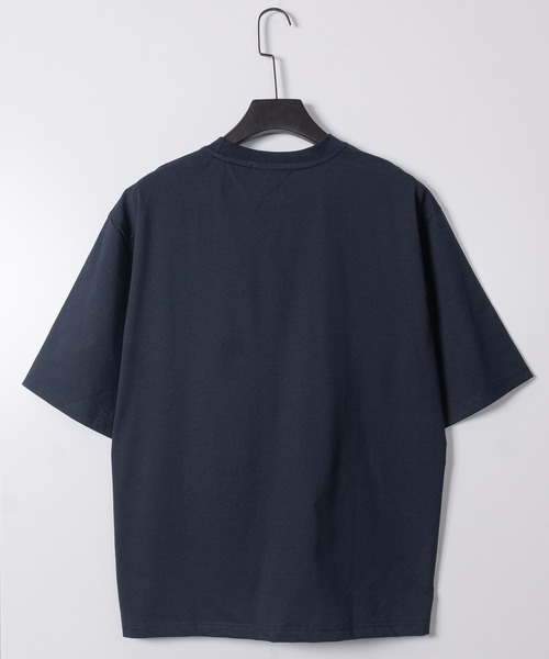 U.S. POLO ASSN.(ユーエスポロアッスン)の「【18】〔U.S.POLO ASSN/ユーエスポロアッスン〕ワンポイントロゴ ベーシッククルーネックTシャツ 接触冷感/無地(Tシャツ/カットソー・メンズ・オフホワイト/ブラック/ネイビー・MEDIUM/X-LARGE/LARGE)」の10枚目の写真