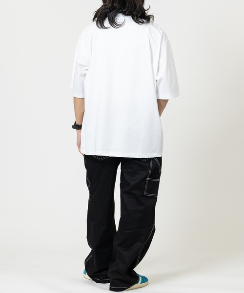 U.S. POLO ASSN.(ユーエスポロアッスン)の「【18】〔U.S.POLO ASSN/ユーエスポロアッスン〕ワンポイントロゴ ベーシッククルーネックTシャツ 接触冷感/無地(Tシャツ/カットソー・メンズ・オフホワイト/ブラック/ネイビー・MEDIUM/X-LARGE/LARGE)」の16枚目の写真