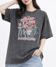CORISCO（コリスコ）の「スノーウォッシュバンドアニマルプリントTEE(M1)（Tシャツ/カットソー）」