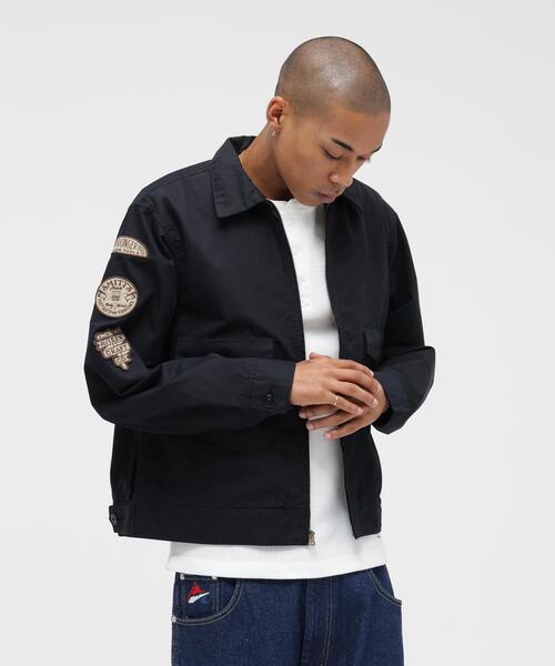 AVIREX（アヴィレックス）の「《WEB&DEPOT限定》MECHANIC WORK JACKET / メカニック ワークジャケット / AVIREX / アヴィレックス（ライダースジャケット・メンズ・レッド/ブラウン・2XL/XL）」の4枚目の写真