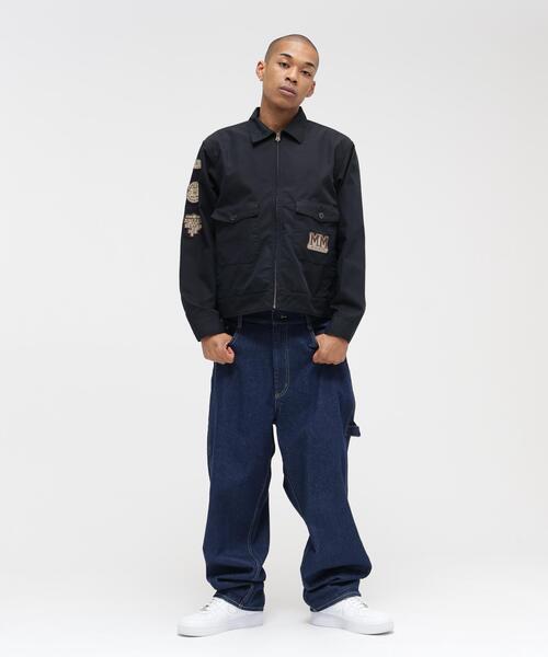 AVIREX（アヴィレックス）の「《WEB&DEPOT限定》MECHANIC WORK JACKET / メカニック ワークジャケット / AVIREX / アヴィレックス（ライダースジャケット・メンズ・レッド/ブラウン・2XL/XL）」の8枚目の写真