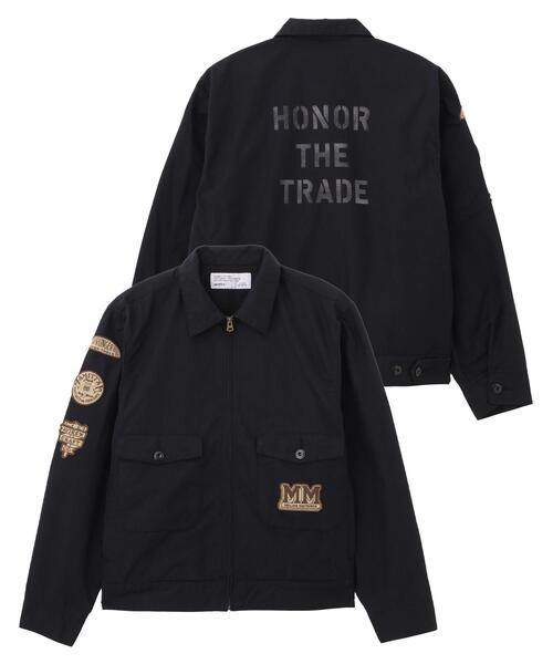 AVIREX（アヴィレックス）の「《WEB&DEPOT限定》MECHANIC WORK JACKET / メカニック ワークジャケット / AVIREX / アヴィレックス（ライダースジャケット・メンズ・レッド/ブラウン・2XL/XL）」の9枚目の写真