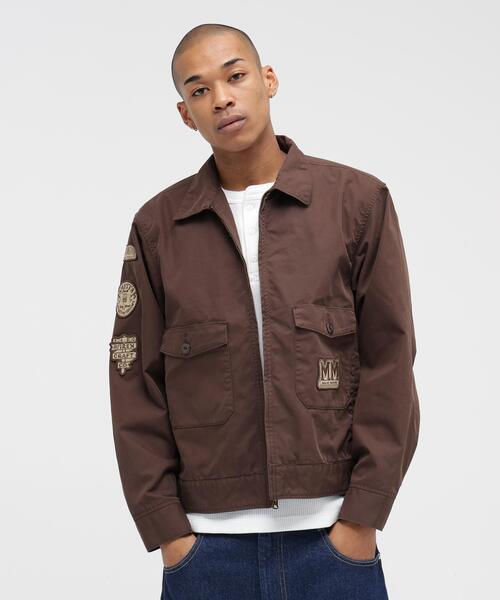 AVIREX（アヴィレックス）の「《WEB&DEPOT限定》MECHANIC WORK JACKET / メカニック ワークジャケット / AVIREX / アヴィレックス（ライダースジャケット・メンズ・レッド/ブラウン・2XL/XL）」の15枚目の写真