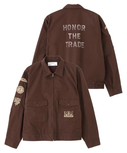 AVIREX（アヴィレックス）の「《WEB&DEPOT限定》MECHANIC WORK JACKET / メカニック ワークジャケット / AVIREX / アヴィレックス（ライダースジャケット・メンズ・レッド/ブラウン・2XL/XL）」の22枚目の写真