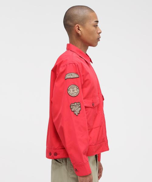 AVIREX（アヴィレックス）の「《WEB&DEPOT限定》MECHANIC WORK JACKET / メカニック ワークジャケット / AVIREX / アヴィレックス（ライダースジャケット・メンズ・レッド/ブラウン/ブラック・2XL/XL/M/L）」の10枚目の写真