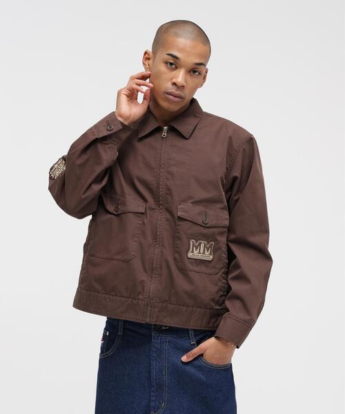 AVIREX（アヴィレックス）の「《WEB&DEPOT限定》MECHANIC WORK JACKET / メカニック ワークジャケット / AVIREX / アヴィレックス（ライダースジャケット・メンズ・レッド/ブラウン/ブラック・2XL/XL/M/L）」の5枚目の写真