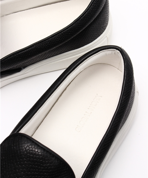 GLOBAL WORK（グローバルワーク）の「スリッポンスニーカー/709827（スリッポン・レディース・ブルー/ブラック/ホワイト/その他1・SMALL/LARGE/MEDIUM）」の5枚目の写真