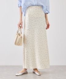 ROPE' PICNIC | 細見えバイアスサテンドットスカート(スカート)