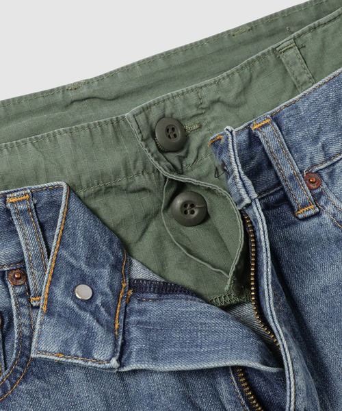 JUNYA WATANABE MAN（ジュンヤワタナベマン）の「Levi's W-NAME COTTON DENIM LIPSTOP PANTS（デニムパンツ・メンズ・ブルー系その他・XS/S/M）」の9枚目の写真