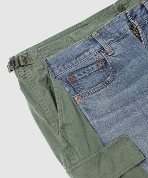 JUNYA WATANABE MAN（ジュンヤワタナベマン）の「Levi's W-NAME COTTON DENIM LIPSTOP PANTS（デニムパンツ・メンズ・ブルー系その他・XS/S/M）」の8枚目の写真