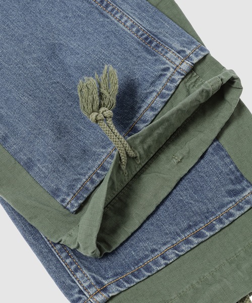 JUNYA WATANABE MAN（ジュンヤワタナベマン）の「Levi's W-NAME COTTON DENIM LIPSTOP PANTS（デニムパンツ・メンズ・ブルー系その他・XS/S/M）」の3枚目の写真