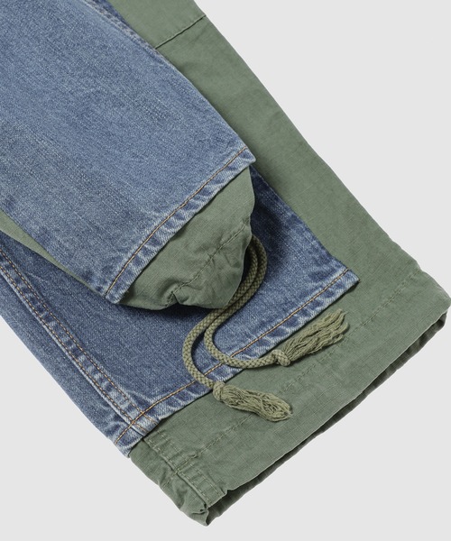 JUNYA WATANABE MAN（ジュンヤワタナベマン）の「Levi's W-NAME COTTON DENIM LIPSTOP PANTS（デニムパンツ・メンズ・ブルー系その他・XS/S/M）」の2枚目の写真