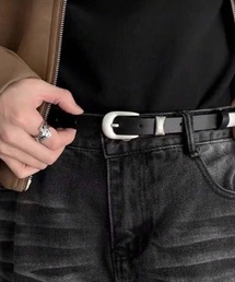 MONOCHROME（モノクローム）の「ウエスタンメタルチップナローベルト（ベルト）」