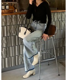 r.（アールドット）の「デニムパンツ（デニムパンツ）」