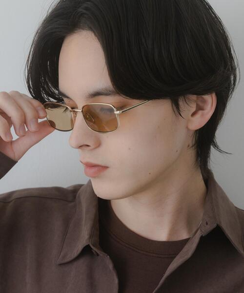 SENSE OF PLACE by URBAN RESEARCH（センスオブプレイスバイアーバンリサーチ）の「メタルフレームサングラス（サングラス・メンズ・ゴールド/シルバー系その他・ONE）」の13枚目の写真