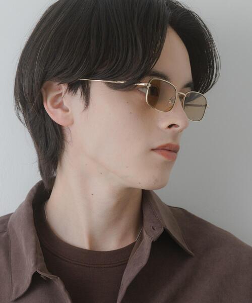 SENSE OF PLACE by URBAN RESEARCH（センスオブプレイスバイアーバンリサーチ）の「メタルフレームサングラス（サングラス・メンズ・ゴールド/シルバー系その他・ONE）」の15枚目の写真