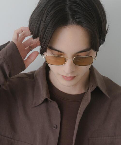 SENSE OF PLACE by URBAN RESEARCH（センスオブプレイスバイアーバンリサーチ）の「メタルフレームサングラス（サングラス・メンズ・ゴールド/シルバー系その他・ONE）」の16枚目の写真