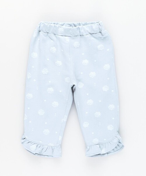 BRANSHES(ブランシェス)の「【ブランシェスmini】カット7分丈パンツ(その他パンツ・キッズ・サックスブルー/チャコールグレー/ピンク/ラベンダー/ベージュ・130/100/90/120/80/110)」の3枚目の写真